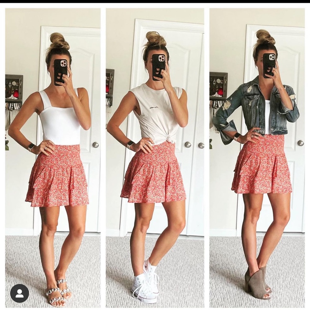 Abercrombie Floral Skirt